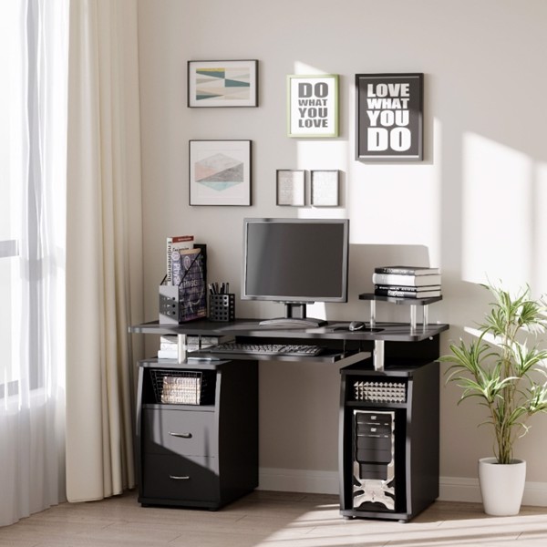 Computer Desk -black ( Amazon Shipping)（Prohibited by WalMart）