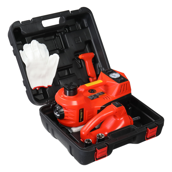 5t 15.5-45cm/With Impact Wrench 12v Electro-Hydraulic Jack Orange