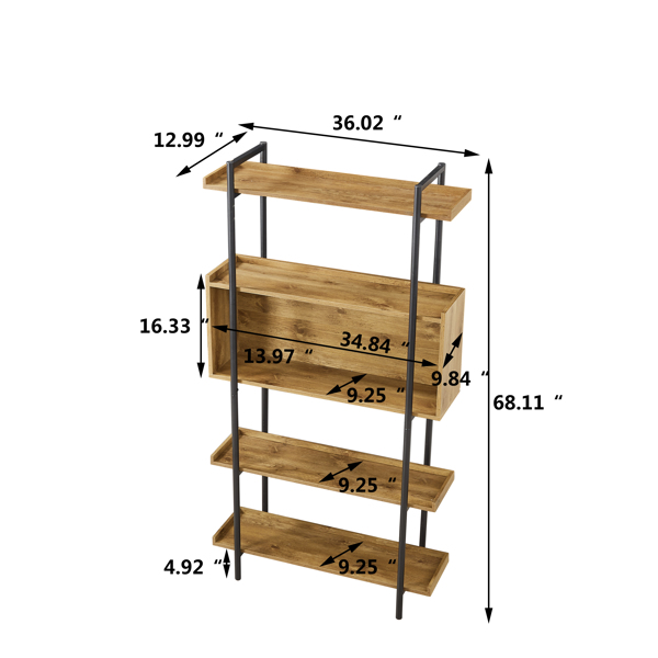 multilayer bookshelf