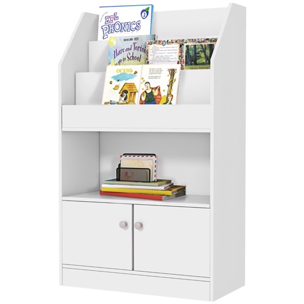 Storage Cabinet-white (Swiship-Ship)（Prohibited by WalMart）