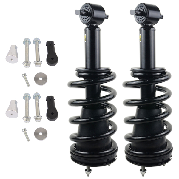 Pair Front Shock Absorber Strut Assys for Cadillac Escalade Chevy Suburban 1500 Tahoe GMC Sierra 1500 Yukon 2007-2014 15918522 19209555