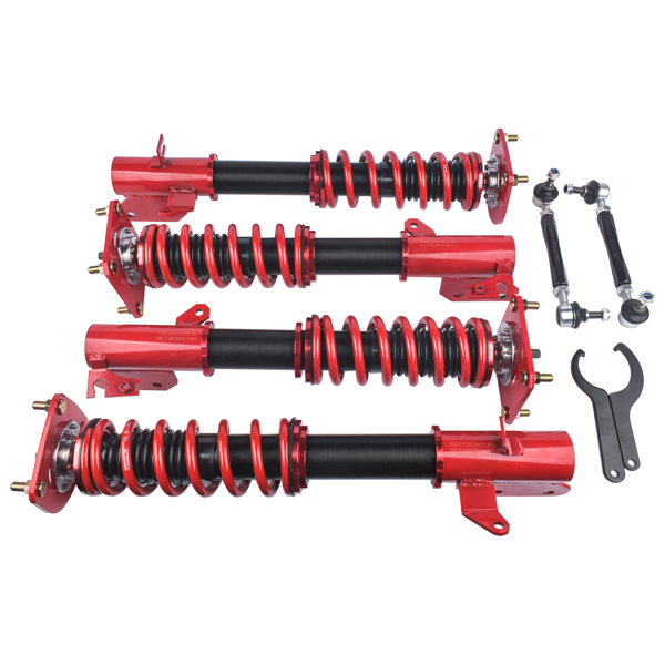 Coilovers Suspension Lowering Kit For Mazda 323 Protege 1999-2003 Ford Activa Lynx Adjustable Height