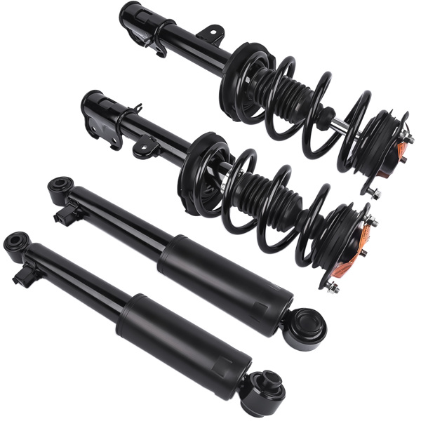 Front Complete Strut Assys + Rear Shock Absorbers Set of 4 For Kia Sorento 2.4L 3.5L 2011-2013 172713 172712 37322