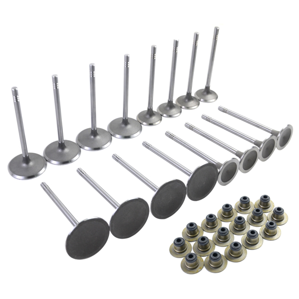 Intake Exhaust Valves Kit For Dodge Ram 1500 Chrysler Jeep Grand Cherokee 4.7L 53020747AB 53020748