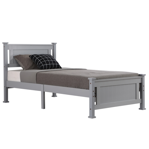 Vertical Decorative Core Bed Grey Twin   Replacement code: 80070508