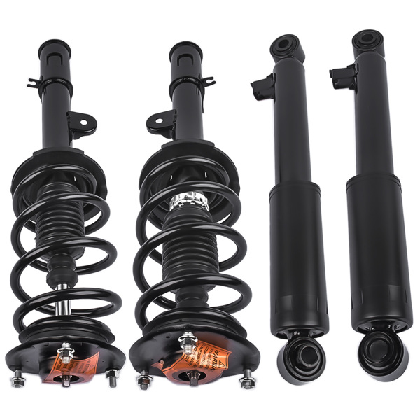 Front Complete Strut Assys + Rear Shock Absorbers Set of 4 For Kia Sorento 2.4L 3.5L 2011-2013 172713 172712 37322