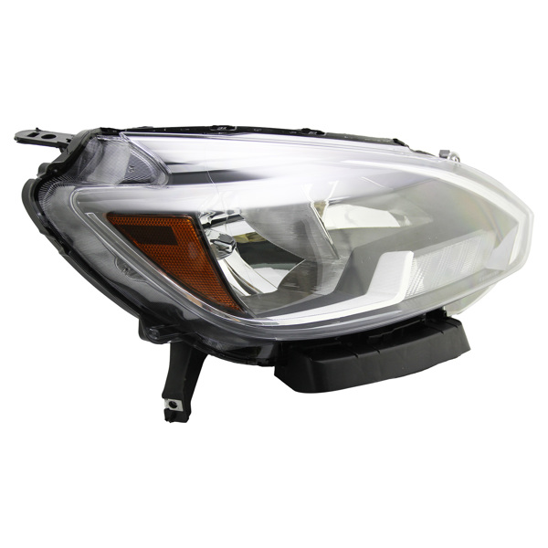 Headlights Black Housing Amber Corner Left Right for Nissan Sentra 2016-2019