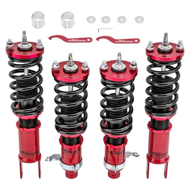 24 Ways Adjustable Damper Coilovers Struts Shock Suspension Kit For Honda Civic EC ED EE EF 1988-1991 & EJ EK EM  1996-2000  & CR-X del Sol 1992-1995