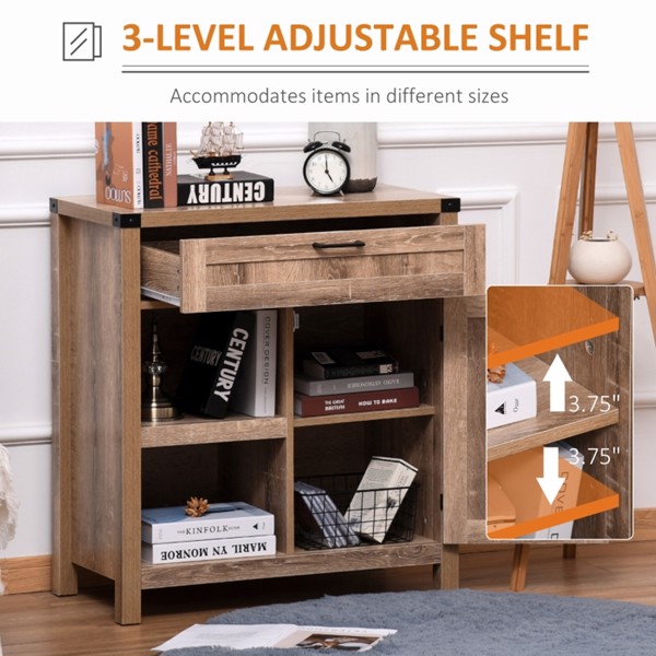 Sideboard Buffet Cabinet (Swiship-Ship)（Prohibited by WalMart）