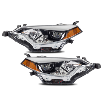 For 2014 2015 2016 Toyota Corolla LED Headlights Right Left Driver Passenger Set