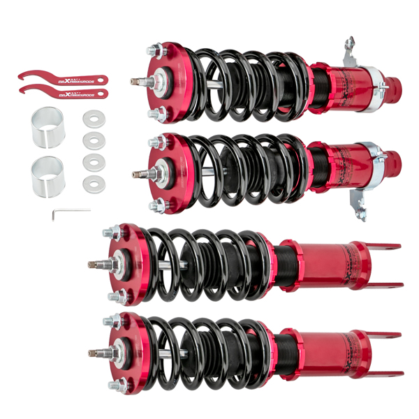 24 Ways Adjustable Damper Coilovers Struts Shock Suspension Kit For Honda Civic EC ED EE EF 1988-1991 & EJ EK EM  1996-2000  & CR-X del Sol 1992-1995