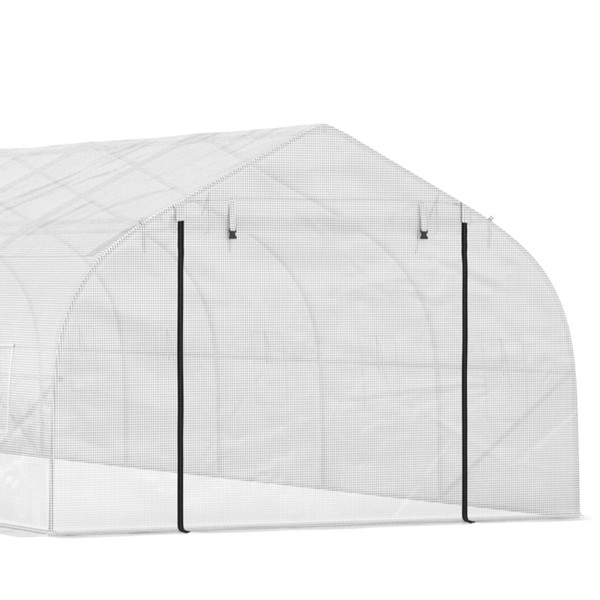 Walk-In Greenhouse 26x10x7 ft  white ( Amazon Shipping)（Prohibited by WalMart）