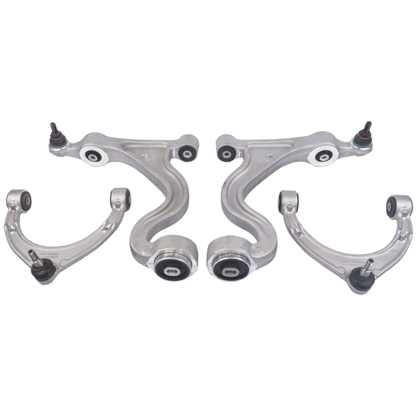 4pcs Front Set Upper Lower Control Arms For Porsche Panamera 3.0 3.6L 4.8L V6 V8 97034105304 97034105404 97034105103