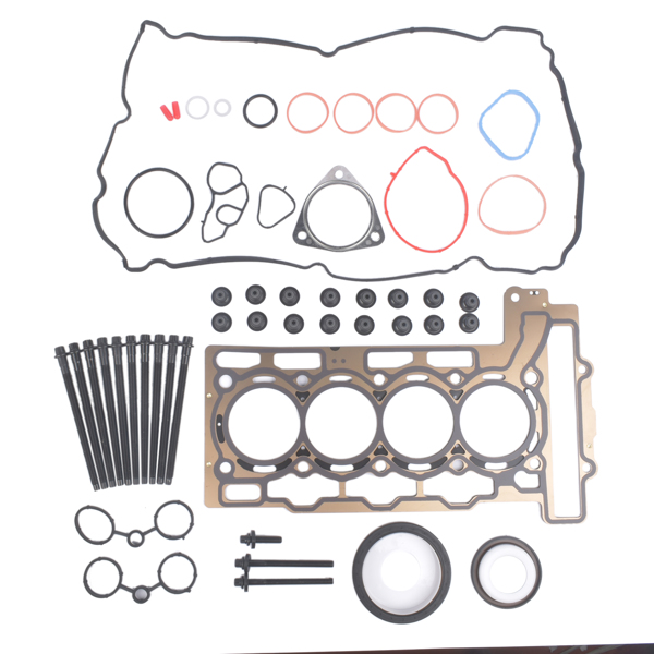 Head Gasket 1.20mm Thick Bolts Set ES72451 for 2007-2012 Mini Cooper R55 R56 1.6L Engine HBK827 HS26453PT