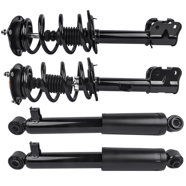 Front Complete Strut Assys + Rear Shock Absorbers Set of 4 For Kia Sorento 2.4L 3.5L 2011-2013 172713 172712 37322