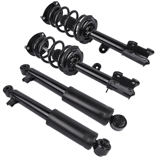 Front Complete Strut Assys + Rear Shock Absorbers Set of 4 For Kia Sorento 2.4L 3.5L 2011-2013 172713 172712 37322