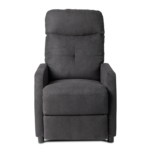 黑色 织物 带6点按摩1点加热功能 120.00kg 电动躺椅 欧规 BRC-001-6