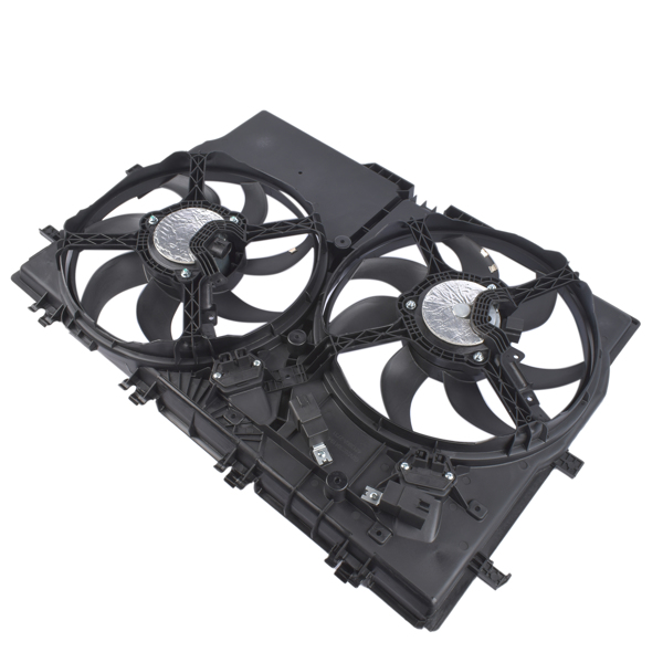 Radiator & Condenser Dual Cooling Fan Assy for Ram ProMaster 1500 2500 3500 3.6L 68189000AA