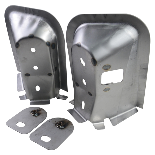  2pcs Front U/Body Cab Mounts With Nutplates For 94-02 Dodge Ram 1500 2500 3500 55274926 55274927AB