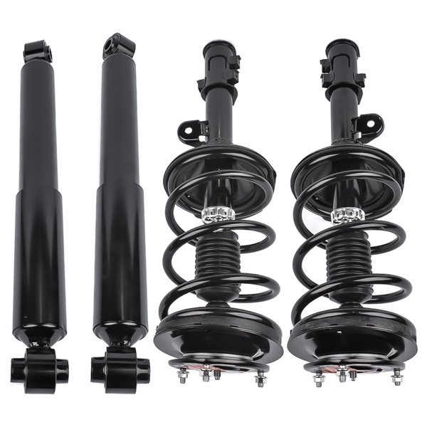 Front Complete Strut Assys + Rear Shocks Set of 4 For Kia Sedona 2006-2012, 2014 Hyundai Entourage 2007-2008 172918 172917 37307