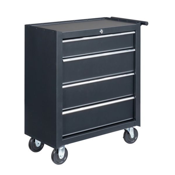 steel tool box black