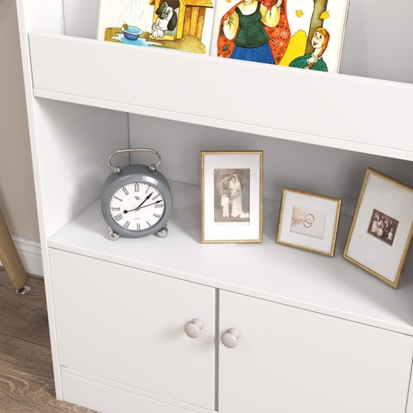 Storage Cabinet-white (Swiship-Ship)（Prohibited by WalMart）