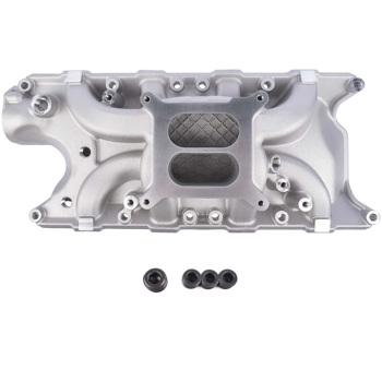 Aluminum Dual Plane Style Intake Manifold for Ford Small Block Windsor SBF V8 289 302 5.0L 8124 DM-3212