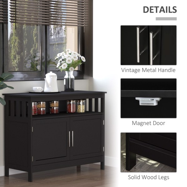 Kitchen Sideboard/ Storage cabinet (Swiship-Ship)（Prohibited by WalMart）