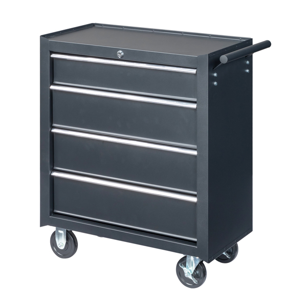 steel tool box black