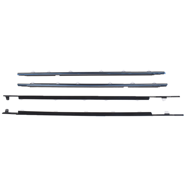 4PCS Door Belt Molding Front Rear for Toyota 91-98 Landcruiser 96-98 Lexus LX450 75710-60021, 75720-60021, 75730-60020, 75740-60020