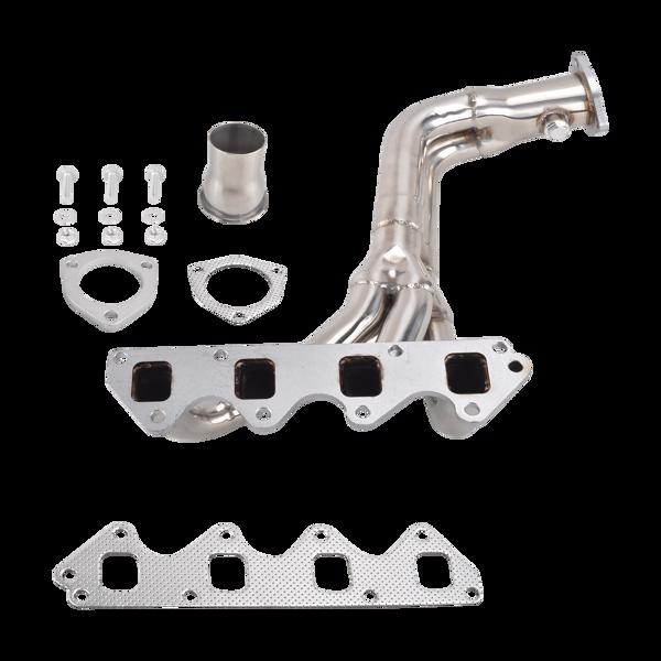 Silver Exhaust Header Suzuki 89-94 Geo Tracker 1.6L 85-95 Samurai 1.3L 89-94 Sidekick 1.6LMT001081（Temu & Amazon prohibits sales）(No support for returns without reason)