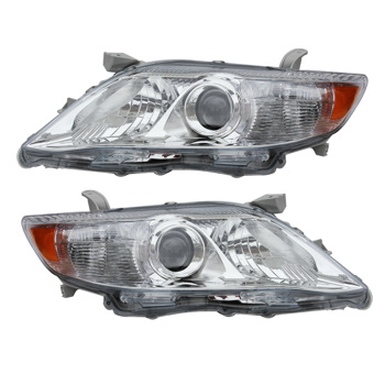 Headlights For 2010-2011 Toyota Camry SE LE XLE Sedan 4-Door Headlamp Left Right