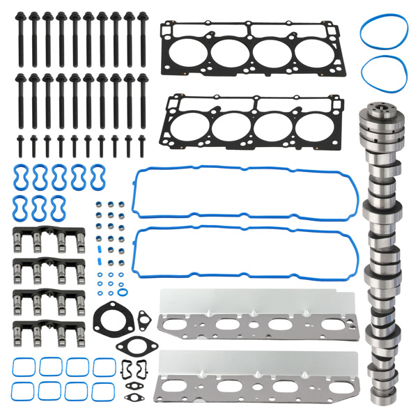 Engine Camshaft MDS Lifters Gaskets Kit For Chrysler 300 Dodge Durango Charger Grand Cherokee Ram 1500 5.7L V8