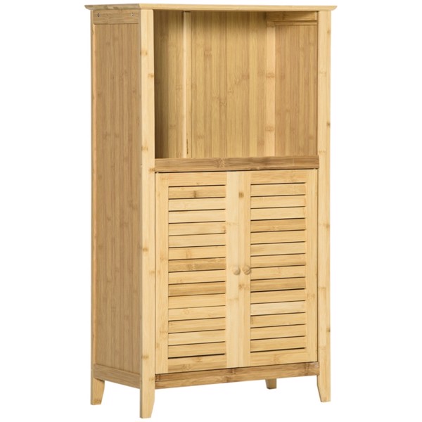 Bathroom Floor Cabinet Natural (Swiship-Ship)（Prohibited by WalMart）