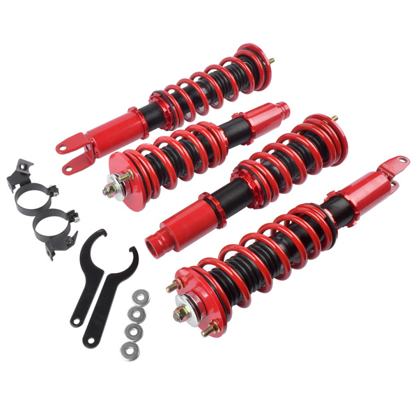 4* Coilover Spring & Shock Assembly Front Rear for Acura Integra 1990-1993, Honda Civic / CRX 1988-1991