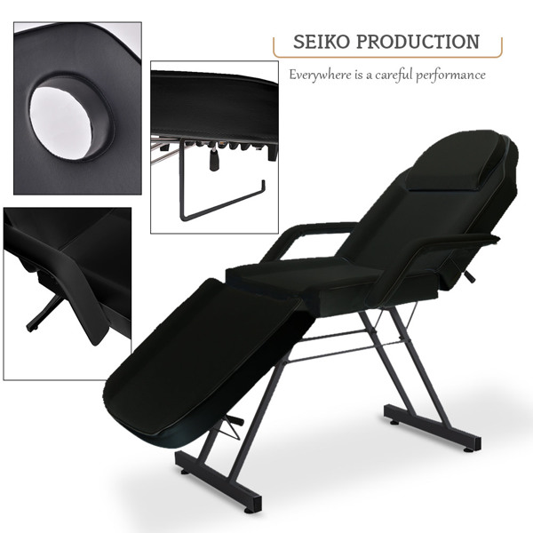 Facial Chair, Adjustable Tattoo Chair for Professional Facial Lash Beauty Treatment