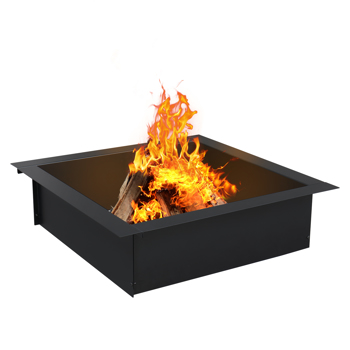 36\\" x 36\\" Square Fire Pit <b style=\\'color:red\\'>Ring</b>