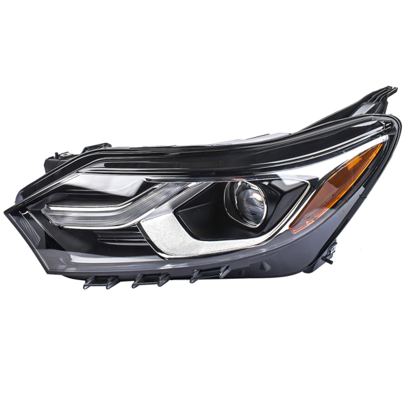 Headlight Assembly Front Left Driver Side Full LED with DRL for Chevrolet Equinox 2018-2021 GM2502461 84753439