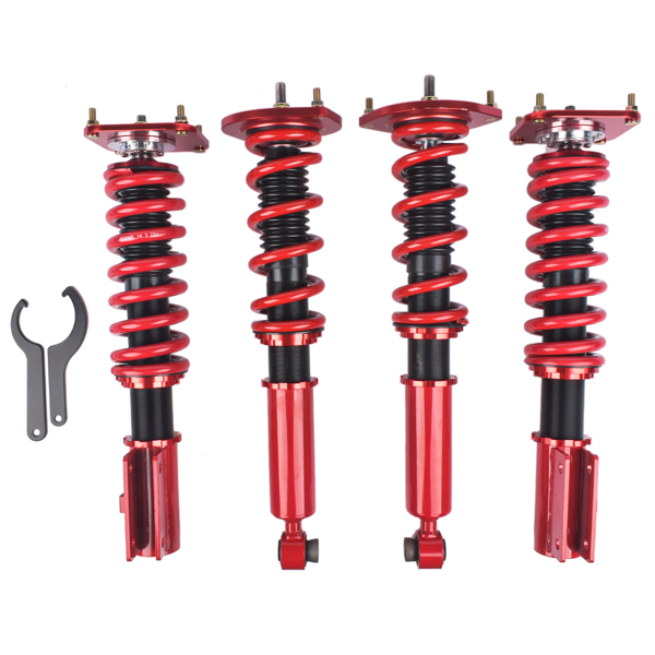4x Coilovers Struts Shock Suspension Kit Front Rear for Mazda RX7 RX-7 FC FC3S 1986-1991