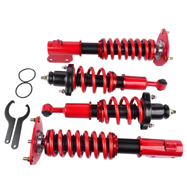 4Pcs Coilover Suspension Kit Front Rear for Mitsubishi Lancer/Mirage (CS6A /CS7A) FWD 2002-2006