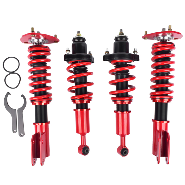 4Pcs Coilover Suspension Kit Front Rear for Mitsubishi Lancer/Mirage (CS6A /CS7A) FWD 2002-2006