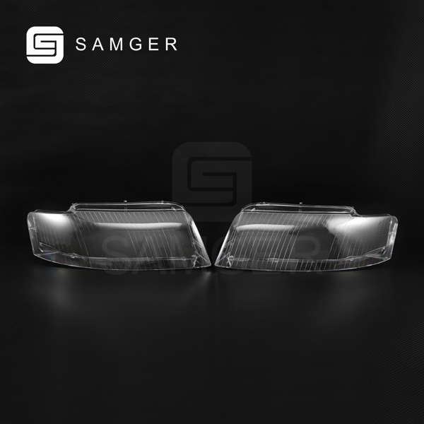 Pair Headlight HeadLamp Lens Cover For Audi A4 B6 2002-2005【No Shipping On Weekends, Order With Caution】