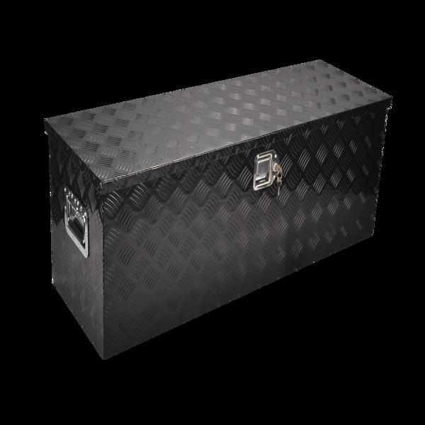 Aluminum Tool Box Black,size48"*15"*15",pattern5,single lock,double chainMT018005（Temu & Amazon prohibits sales）(No support for returns without reason)