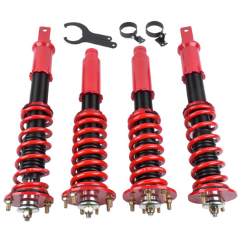 4Pcs Coilover Spring & Shocks Front Rear for Honda Accord VIII LX,SE,LX-P 2008-2012, Acura TSX 2009-2014