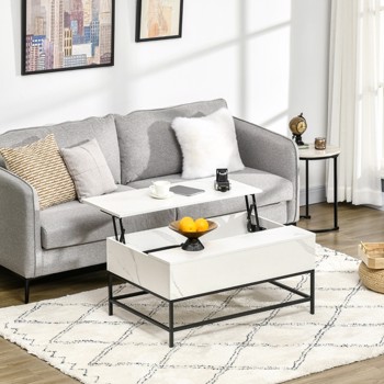 Top Coffee Table-white