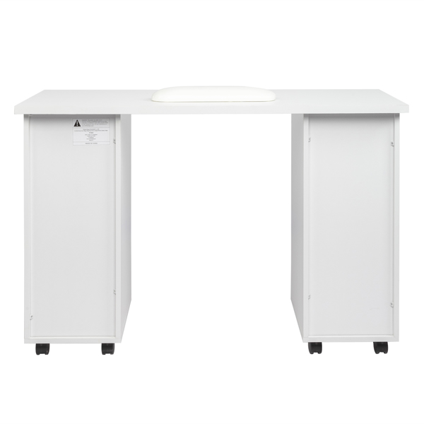FCH Manicure Nail Table with Drawer White