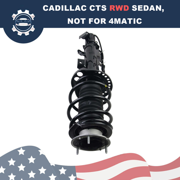 Front Left Shock Strut Assy For Cadillac CTS 2015-2019 RWD with Electric 23142942 23247464