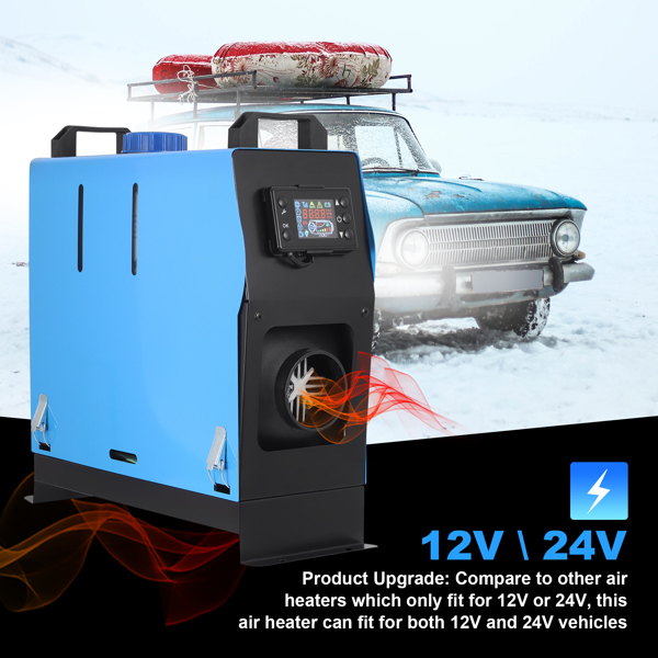 5KW 12V&24V Air Diesel Heater All-In-One Vertical Parking Air Heater for Car Truck Van RV【No Shipping On Weekends, Order With Caution】