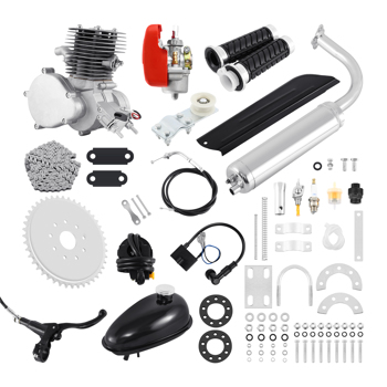 Hydraulic 100cc 2-Stroke Gas Engine Motor Kit DIY Motorized Bicycle Bike【No Shipping On Weekends, Order With Caution】