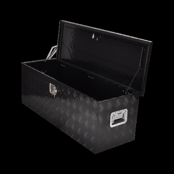 Aluminum Tool Box Black foot 44"*15"*15",pattern 5,single lock,double chainMT018020（Temu & Amazon prohibits sales）(No support for returns without reason)